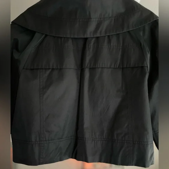 Stylish Black Women's Crop Jacket - Picture 5 of 16